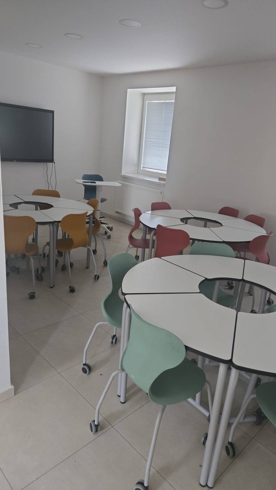 Vybavení nové odborné učebny na školním statku
